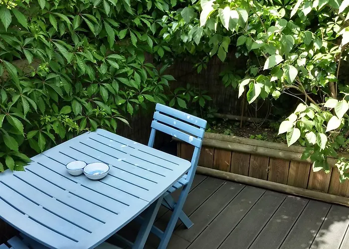 Cosy Proche Gare Avec Terrasse De Verdure 公寓